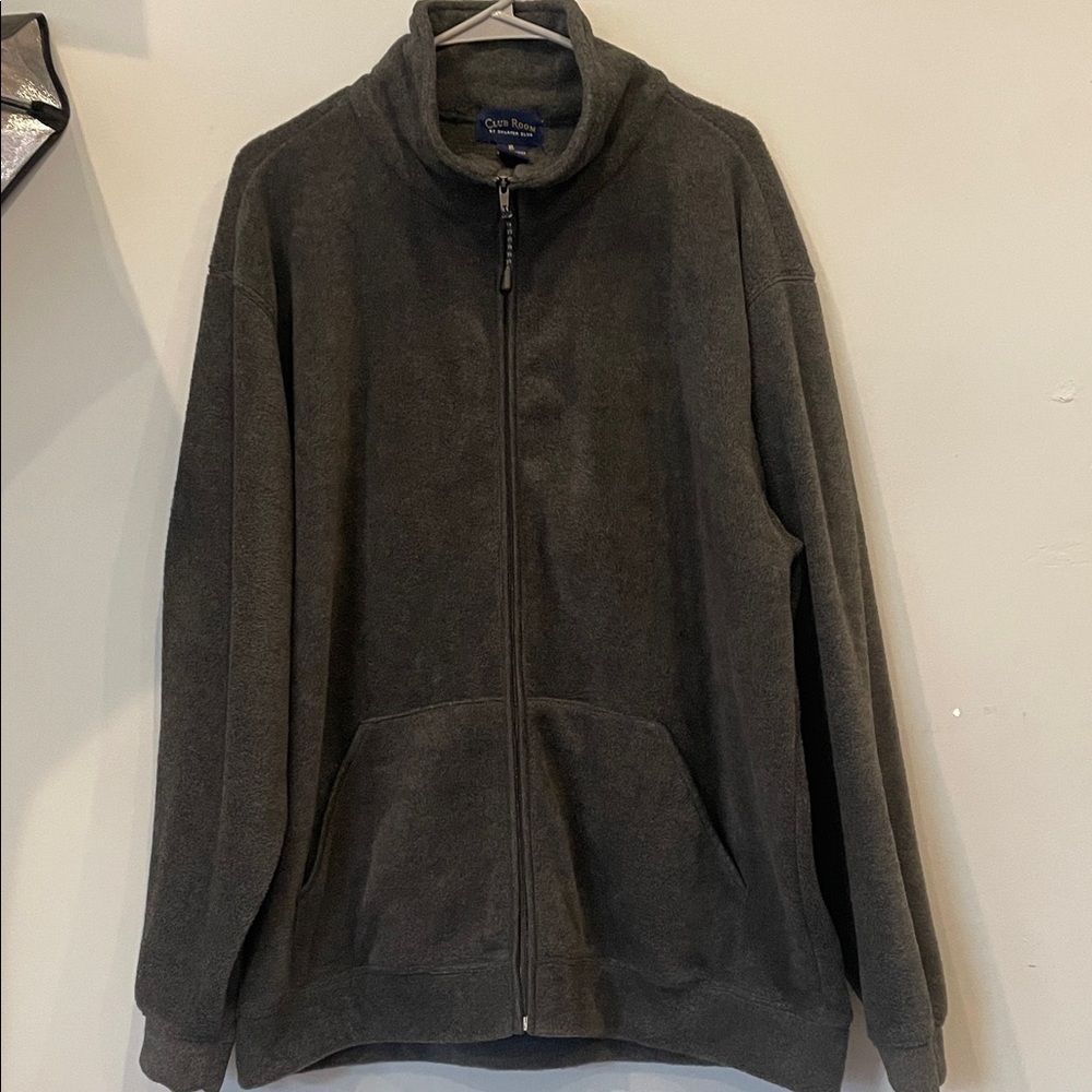 Charter club Charcoal Zip-Up jacket men’s xl